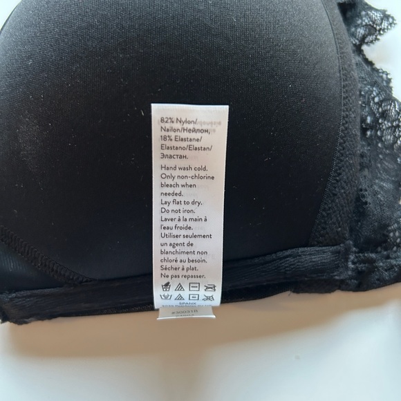 SPANX 2 Pack Elegant Cream and Black Lace Bandeau Size S/P - Picture 11 of 11